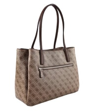 GUESS NOELLE 2 4G Bolso de hombro logotipo de caf&eacute; con leche / marr&oacute;n - Bolsos Mujer - 3