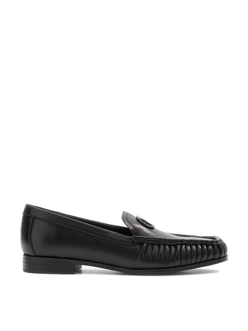 BELDA mocasines de cuero NEGRO - Zapatos Mujer