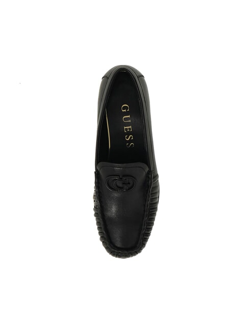 BELDA mocasines de cuero NEGRO - Zapatos Mujer