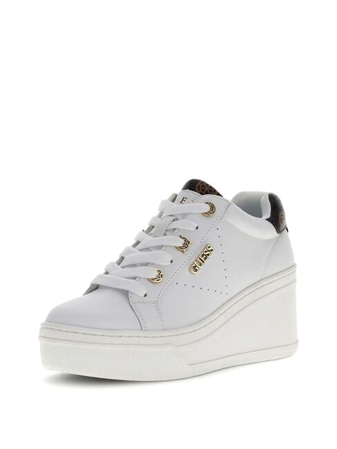 ROAZY Zapatillas con cu&ntilde;a de 7,5 cm blanco - Zapatos Mujer