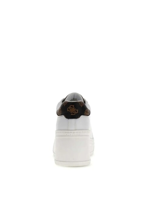 ROAZY Zapatillas con cu&ntilde;a de 7,5 cm blanco - Zapatos Mujer