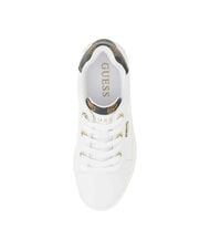 GUESS ROAZY Zapatillas con cu&ntilde;a de 7,5 cm blanco - Zapatos Mujer - 4