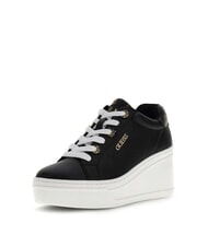GUESS ROAZY Zapatillas con cu&ntilde;a de 7,5 cm NEGRO - Zapatos Mujer - 2