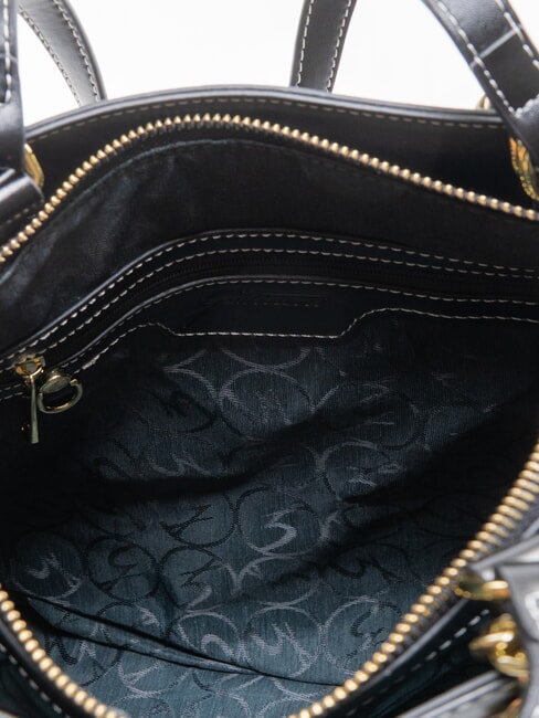 PLANETARIUM Bolso de hombro / Bolso de mano monocrom&aacute;tico gris claro/negro - Bolsos Mujer