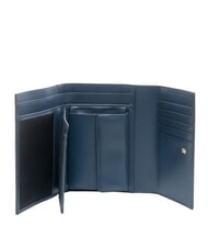 GATTINONI PLANETARIUM Cartera mediana con solapa aguamarina/azul marino oscuro - Carteras Mujer - 2