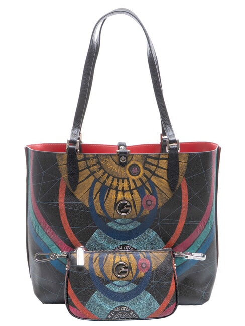 PLANETARIUM Comprador reversible cereza - Bolsos Mujer