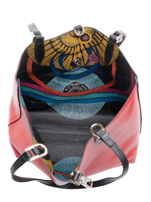 PLANETARIUM Comprador reversible cereza - Bolsos Mujer