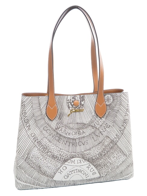 PLANETARIUM Bolso de hombro tipo shopper tinta sepia/marr&oacute;n claro - Bolsos Mujer