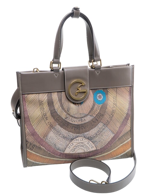 PLANETARIUM Bolso de mano con correa para el hombro. acuarela salvaje/ topo oscuro - Bolsos Mujer