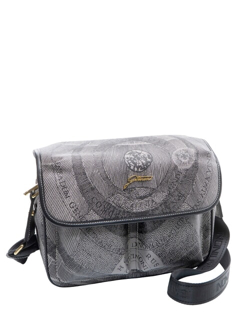 PLANETARIUM Bolso de hombro monocrom&aacute;tico gris claro/negro - Bolsos Mujer
