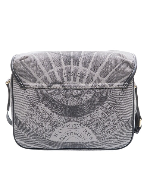 PLANETARIUM Bolso de hombro monocrom&aacute;tico gris claro/negro - Bolsos Mujer