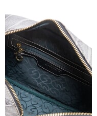 GATTINONI PLANETARIUM Bolso de hombro monocrom&aacute;tico gris claro/negro - Bolsos Mujer - 5