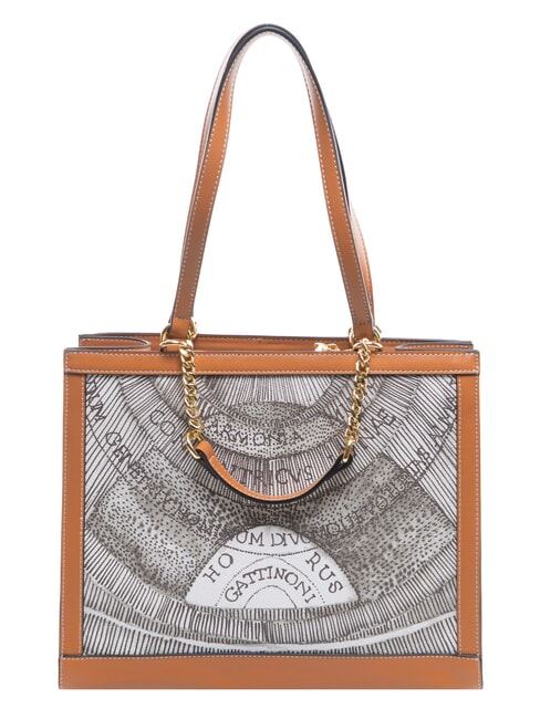 PLANETARIUM Bolso de hombro / Bolso de mano tinta sepia/marr&oacute;n claro - Bolsos Mujer