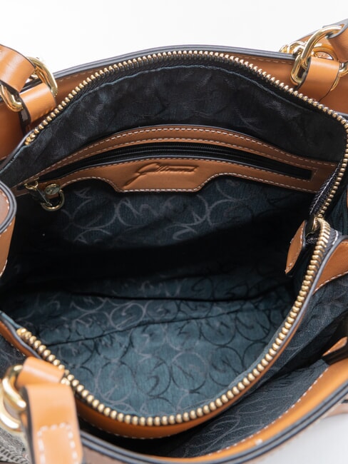 PLANETARIUM Bolso de hombro / Bolso de mano tinta sepia/marr&oacute;n claro - Bolsos Mujer