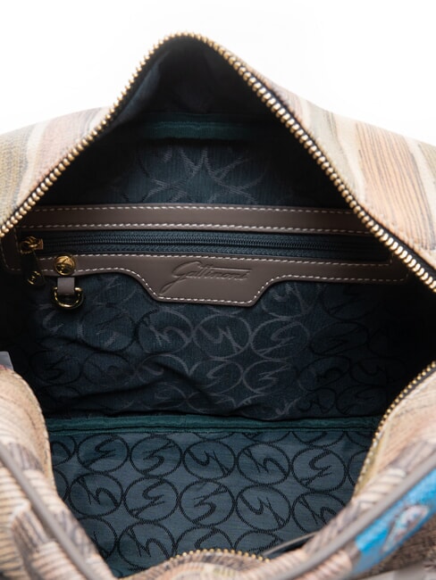 PLANETARIUM Bolso de hombro acuarela salvaje/ topo oscuro - Bolsos Mujer