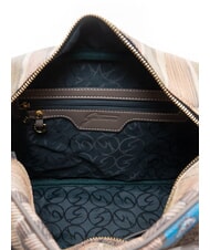GATTINONI PLANETARIUM Bolso de hombro acuarela salvaje/ topo oscuro - Bolsos Mujer - 5
