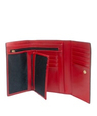 GATTINONI PLANETARIUM Cartera mediana con solapa cl&aacute;sico/coral - Carteras Mujer - 2