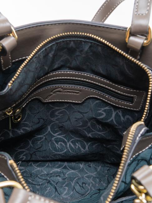 PLANETARIUM Bolso de hombro / Bolso de mano acuarela salvaje/ topo oscuro - Bolsos Mujer