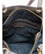 GATTINONI PLANETARIUM Bolso de hombro / Bolso de mano acuarela salvaje/ topo oscuro - Bolsos Mujer - 5