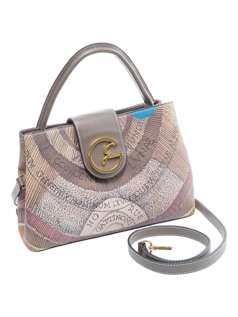 PLANETARIUM Bolso de mano con correa para el hombro. acuarela salvaje/ topo oscuro - Bolsos Mujer