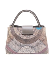 GATTINONI PLANETARIUM Bolso de mano con correa para el hombro. acuarela salvaje/ topo oscuro - Bolsos Mujer - 3