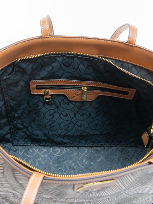 PLANETARIUM Medios de comunicaci&oacute;n para compradores tinta sepia/marr&oacute;n claro - Bolsos Mujer