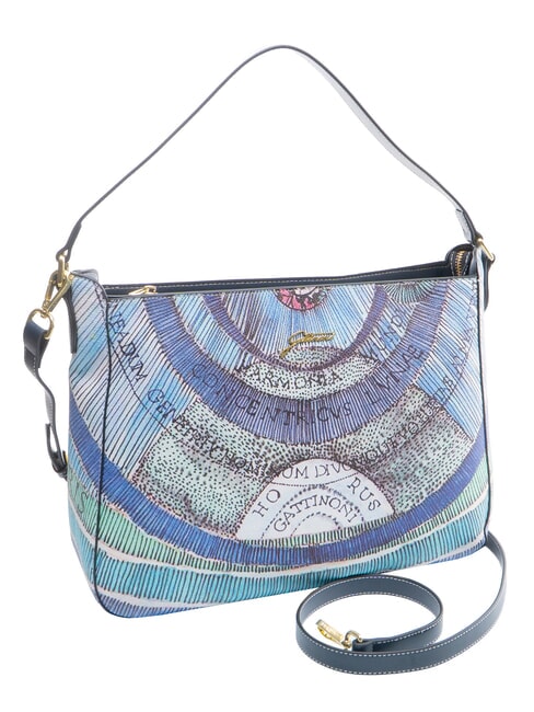 PLANETARIUM Bolso de hombro aguamarina/azul marino oscuro - Bolsos Mujer