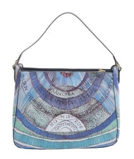 GATTINONI PLANETARIUM Bolso de hombro aguamarina/azul marino oscuro - Bolsos Mujer - 4