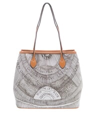 GATTINONI PLANETARIUM Bolsa de compras mediana tinta sepia/marr&oacute;n claro - Bolsos Mujer - 3
