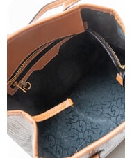 GATTINONI PLANETARIUM Bolsa de compras mediana tinta sepia/marr&oacute;n claro - Bolsos Mujer - 4
