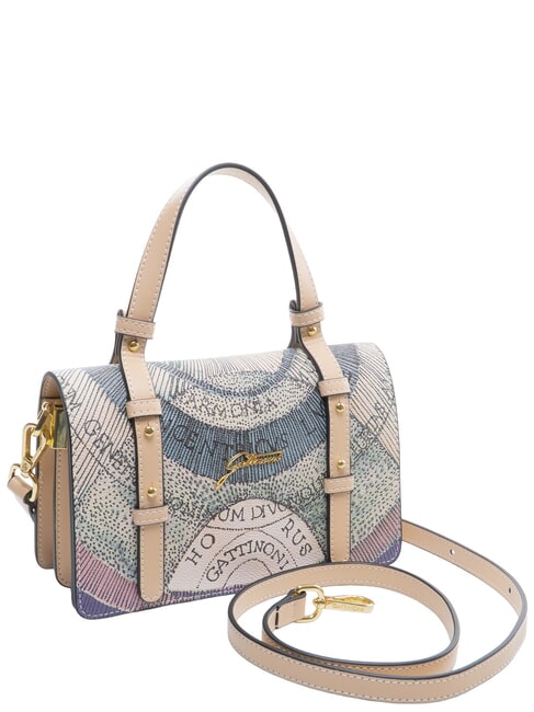 PLANETARIUM Bolso de mano con correa para el hombro. acuarela/beige - Bolsos Mujer