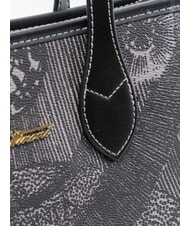 GATTINONI PLANETARIUM Bolso de mano con correa para el hombro monocrom&aacute;tico gris claro/negro - Bolsos Mujer - 3