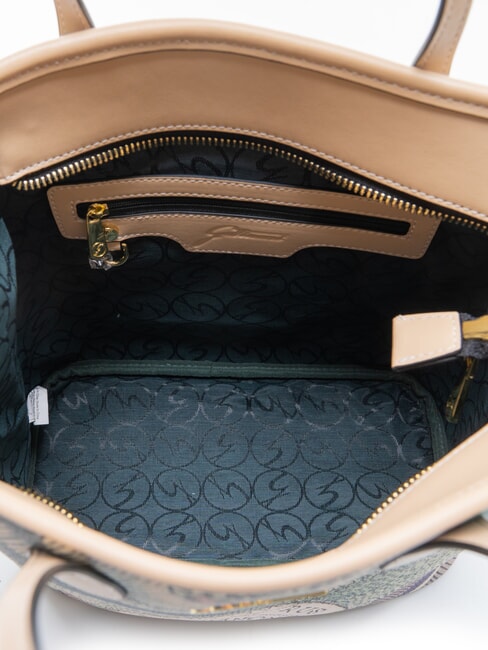 PLANETARIUM Bolso de mano con correa para el hombro acuarela/beige - Bolsos Mujer