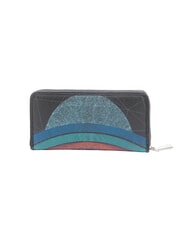 GATTINONI PLANETARIUM Cartera grande con cremallera alrededor planeta.impresi&oacute;n negra - Carteras Mujer - 3