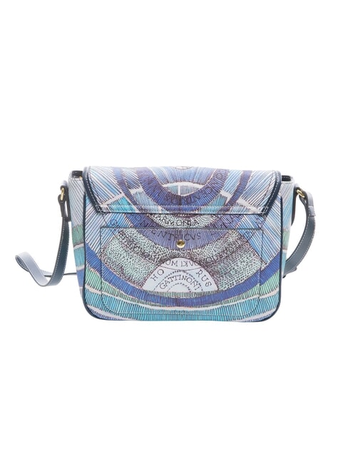 PLANETARIUM Bolso de hombro con solapa aguamarina/azul marino oscuro - Bolsos Mujer