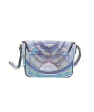 GATTINONI PLANETARIUM Bolso de hombro con solapa aguamarina/azul marino oscuro - Bolsos Mujer - 4
