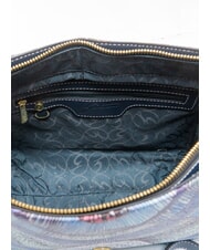 GATTINONI PLANETARIUM Bolso de hombro con solapa aguamarina/azul marino oscuro - Bolsos Mujer - 5