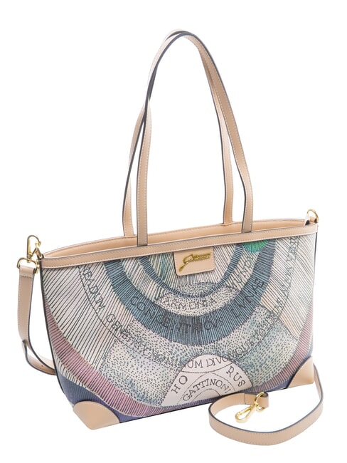 PLANETARIUM Bolsa de la compra acuarela/beige - Bolsos Mujer