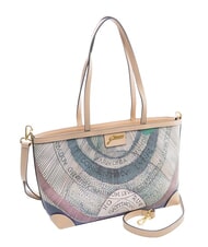 GATTINONI PLANETARIUM Bolsa de la compra acuarela/beige - Bolsos Mujer - 2