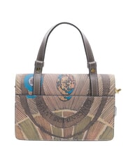 GATTINONI PLANETARIUM Bolso de mano con correa para el hombro. acuarela salvaje/ topo oscuro - Bolsos Mujer - 4