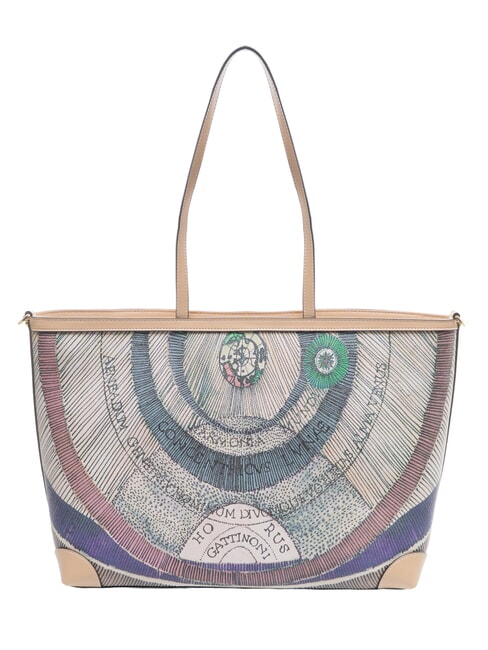 PLANETARIUM Medios de comunicaci&oacute;n para compradores acuarela/beige - Bolsos Mujer