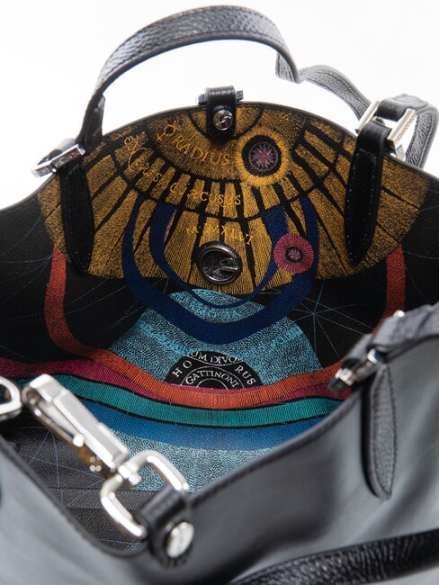 PLANETARIUM Bolso de hombro reversible NEGRO - Bolsos Mujer