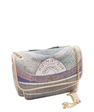 GATTINONI PLANETARIUM Bolso convertible con solapa acuarela/beige - Bolsos Mujer - 2