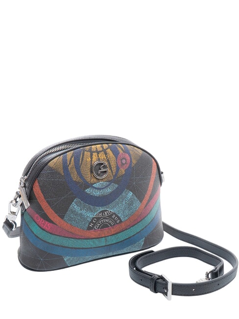 PLANETARIUM Bolso de hombro planeta.impresi&oacute;n negra - Bolsos Mujer