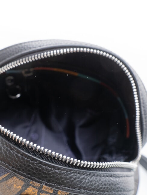 PLANETARIUM Bolso de hombro planeta.impresi&oacute;n negra - Bolsos Mujer