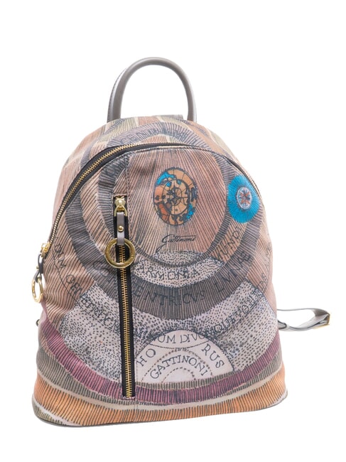 PLANETARIUM Mochila acuarela salvaje/ topo oscuro - Bolsos Mujer