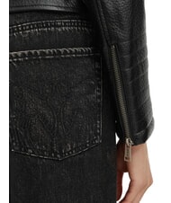 GUESS MARLENE CARIBOU Chaqueta de piel sint&eacute;tica, corte regular. jetbla - Chaquetas de mujer - 4