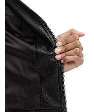 GUESS MARLENE CARIBOU Chaqueta de piel sint&eacute;tica, corte regular. jetbla - Chaquetas de mujer - 7
