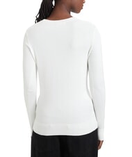 GUESS KATIE Jersey de cuello redondo y corte ajustado - Su&eacute;teres de mujer