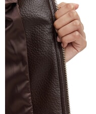 GUESS MARLENE CARIBOU Chaqueta de piel sint&eacute;tica, corte regular. marr&oacute;n chocolate - Chaquetas de mujer - 7